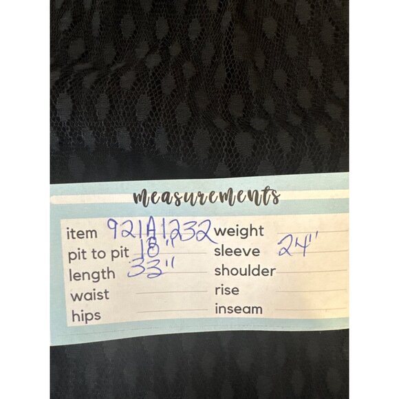 2/$30 Ella Moss XS Black Mini Textured Long Sleeve Dress - Picture 8 of 15